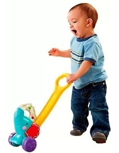 Imagen 3 de 4 de Jueguete Bebé Fisher Price Elefante Camina Y Arrastra