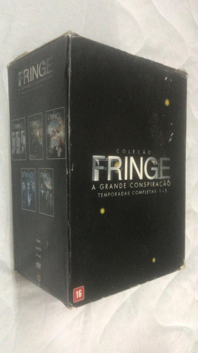 Box Dvd Fringe - Temporadas 1 Ao 5 Temporada Completa-avaria (Usado)