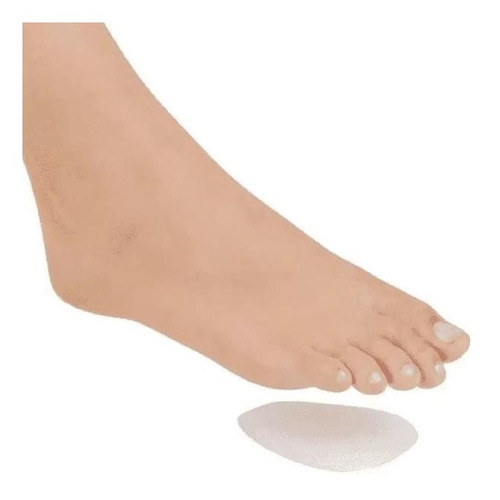 Imagem 3 de 6 de Protetor Pé Na Frente Evita Calo Dor Bolha Silicone Sapato