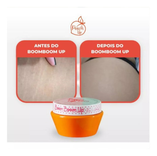 Creme Anticelulite Estrias Hidratante Boomboom Up 250g