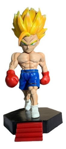 Action Figure Dragon Ball Gohan Ssj Boxe Body Builder 22cm