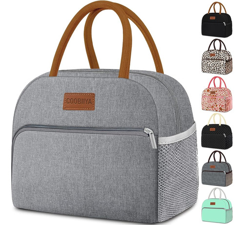 Coobiiya Lunch Bag Mujeres, Bolsa De Mano Aislada Para Mujer