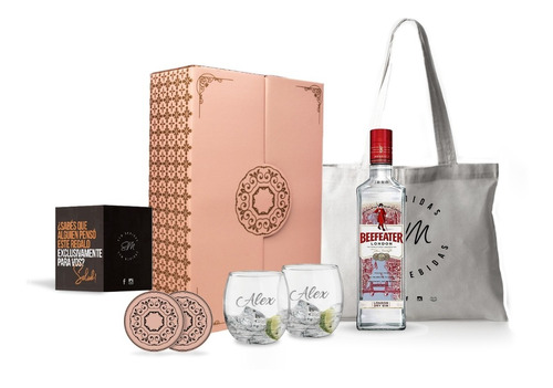 Box Experiencia Beefeater London Dry 700ml Regalo