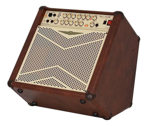 Imagem 3 de 4 de Amplificador (cubo) Oneal Violao Ocv312 - Marrom 80 W