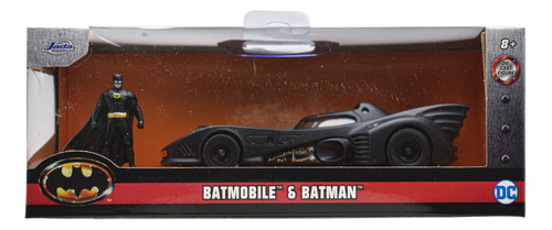 Batman 1989 Batmobile Y Batman Escala 1:32 Jada