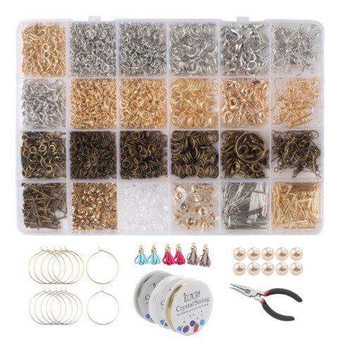 Kit Básico De 995 Piezas For Pulseras Y Pendientes, Alicate