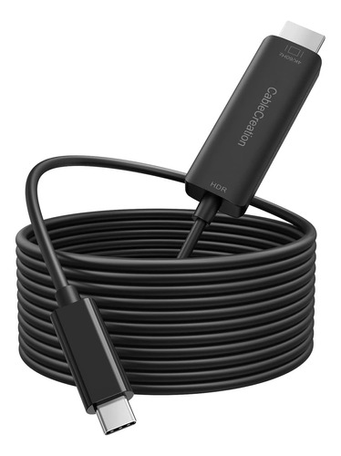 Cablecreation Cable Largo Usb C A Hdmi Hdr, Cable Usb Tipo C
