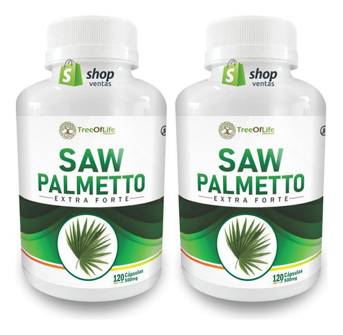 Saw Palmetto 500mg (240 Cápsulas) Tree Of Life