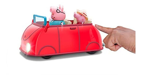 Coche De Peppa Pig Con Luces Y Sonidos Familiares Divertidos