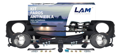 Kit De Faros Auxiliares Fox 15/19 Ambos Lados Rejilla