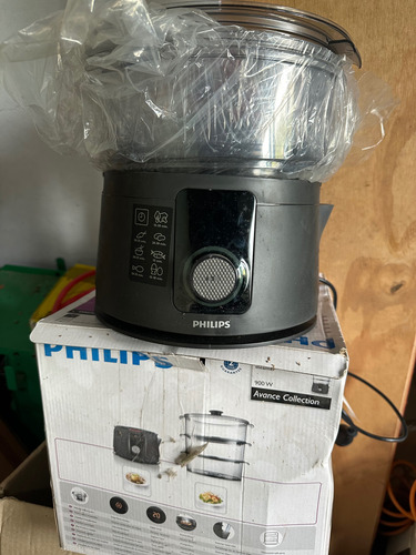 Vaporera Philips Hd9149/91 900w Infusor 3 Niveles Negro (Usado)