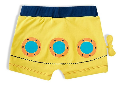 Imagem 2 de 6 de Sungão Bebe Menino Shorts Praia Tip Top Proteção Solar Uv50+