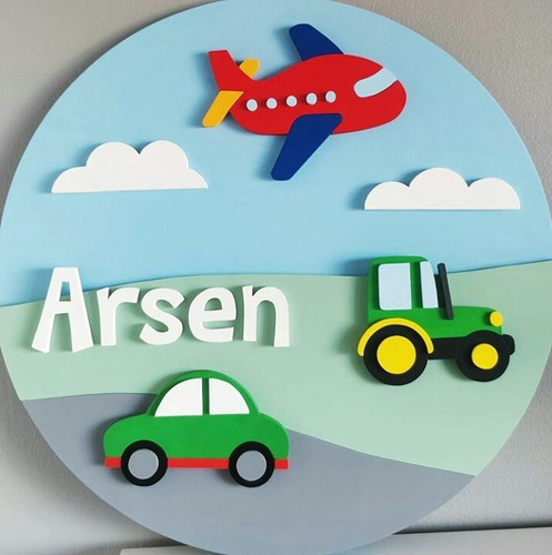 Cuadros Personalizados, Kit Armable, Decoración Infantil