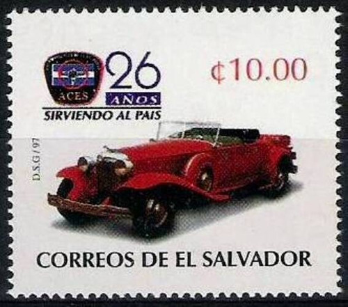 Automóvil - El Salvador 1997 - Mint