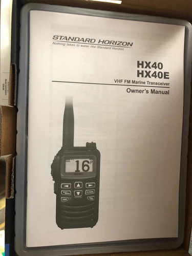 Radio Vhf Portátil Uso Marino Ideal Embarcaciones Pesca
