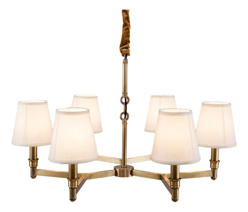 Lampara Techo Moderna Mini Candelabro Luz Cobre Completo 86