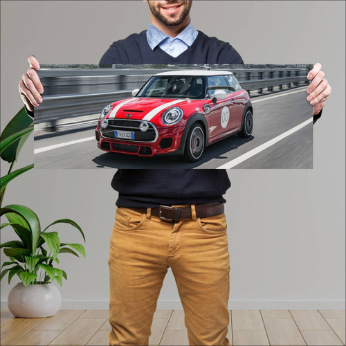 Cuadro 30x80cm Auto 2020 Mini John Cooper Works 385