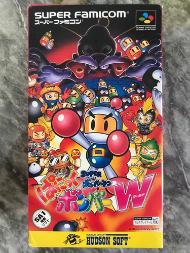 Nintendo Super Famicom Super Bomberman Panic Bomber World Cartridge Only  SNES