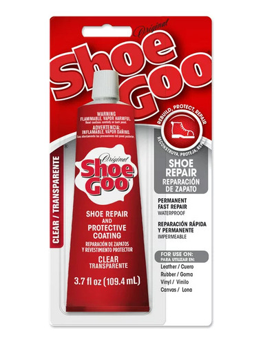 Shoe Goo,109,4ml,pega Especial Para Zapatos