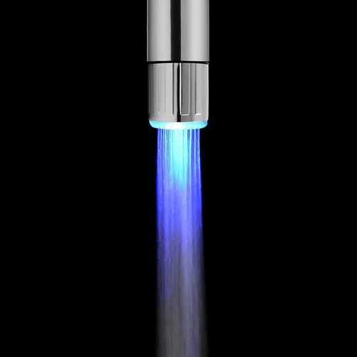 Grifo Led Con Control De Temperatura Con Luz Tricolor Para B
