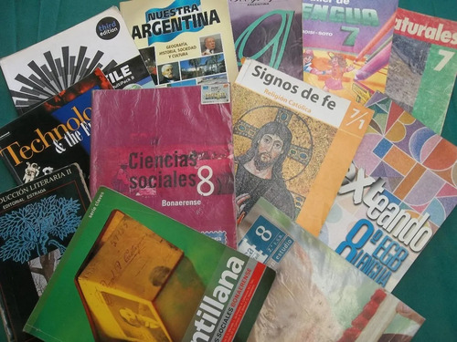 Manual Secundaria Básica Santillana Aique Lote 12 Libros L12