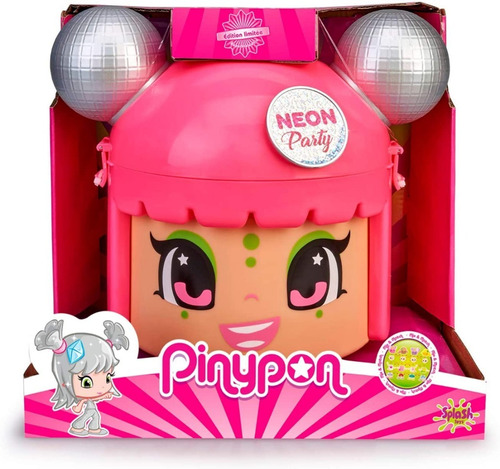 Pinypon Neon Party Cabeza Con Figuras Y Accesorios - Lanús