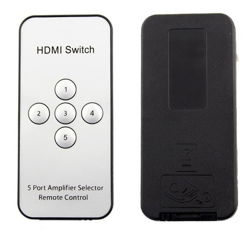 Switch Selector Puertos Hdmi 5 Entradas X 1 Salida + Control