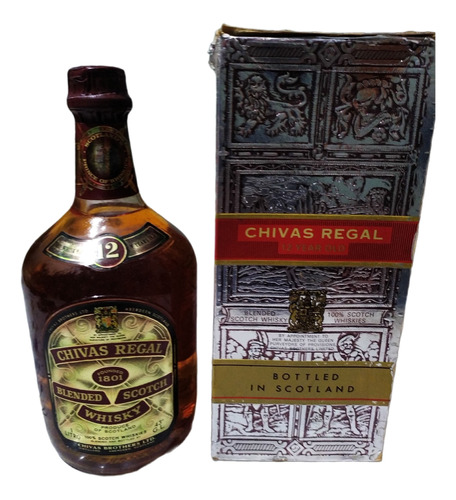 Whisky Chivas Regal 12 Años. Antiguo ! 