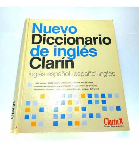 Nuevo Diccionario De Inglés Clarín Inglés-esp Español-inglés