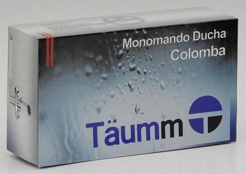 Monomando Ducha Llave Colomba Kit Completo
