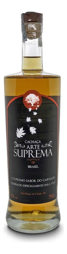 Cachaça Arte Suprema Carvalho Ouro 750ml