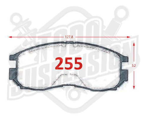 Pastilla De Freno Delantera Mitsubishi Eclipse 2.0 1995-1999