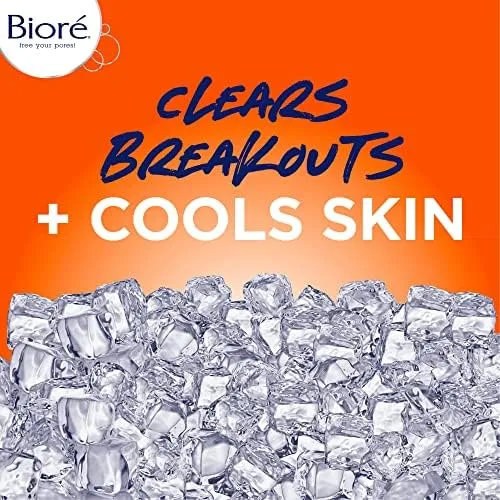 Bioré Blemish Ice Cleanser, Ácido Salicílico, Limpia Y Ayuda
