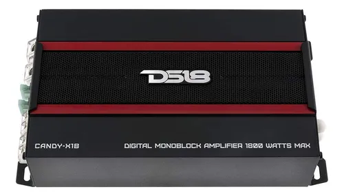 Ds18 Candy-x1b Amplificador En Negro - Clase D, Monobloque,