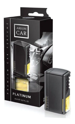 Aromatizante Car Painel Black Box Platinum Areon