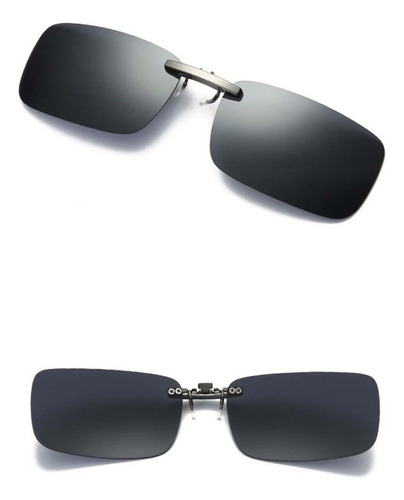 2xunisex Polarized Clip On Flip Up Uv400 Lentes De Sol