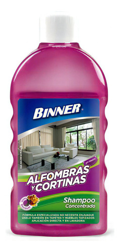 Shampoo Concentrado Alfombras Y Cortinas Bouquet 500ml