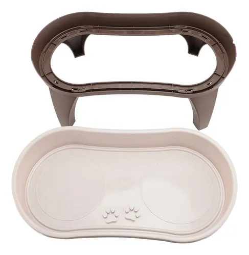 Elevated Dog Bowl Tray Pet Feeding Neck Spine Protection