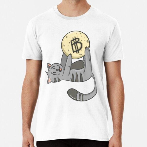 Remera Camisa Del Gato De Bitcoin Camisa Linda De Bitcoin Ca