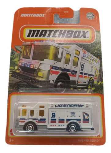 Camion Coleccion Americano Hazard Squad Matchbox