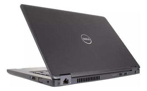 Notebook Dell Latitude 5480 preta 14", Intel Core i5 7200U  8GB de RAM 240GB SSD, Intel HD Graphics 75 Hz 1440x900px Windows 10