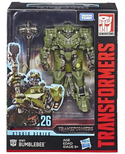 Transformers Bumblebee Wwii Takara Studio Hasbro Hybridium (Usado)