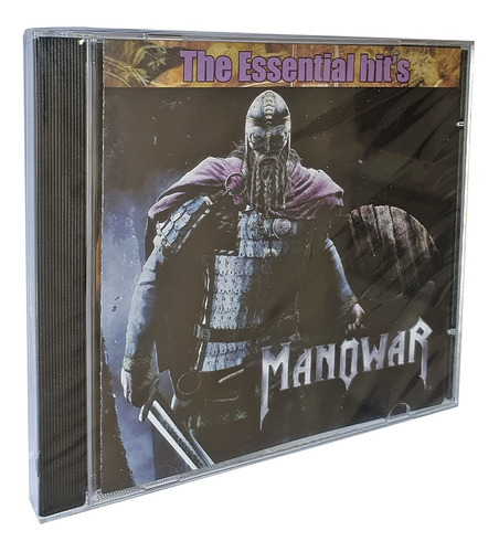 Cd Manowar The Essential Hits Álbum Original Novo Lacrado