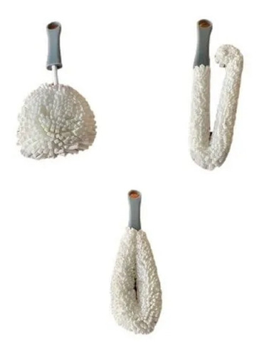 Kit 3 Esponjas Escovas De Lavar Louça Taças Garrafa Decanter
