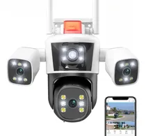 Comprar Câmera Ip Wifi 6k 12mp, Três Telas, Ipc 360 Home