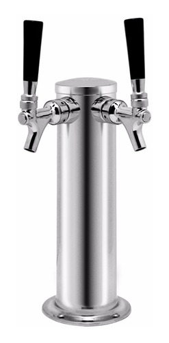 Torre Dispensador Chopera Cerveza Artesanal (2 Llave)