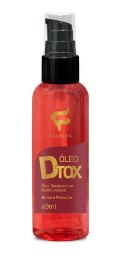 6 Óleo Para Reconstrução Capilar Dtox Fashion