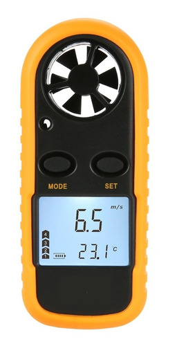 Anemometro Digital - Velocidad Y Temperatura Del Viento