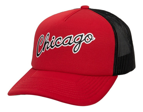 Gorra Mitchell And Ness Nba Hook Trucker Chicago Bulls