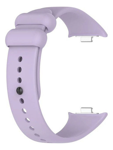 Malla De Silicona Compatible Con Redmi Watch 4 1.97 Redmi Watch 5 2.7 Redmi Band 8 Pro Band 9 Pro 1.74 Generica Marca Miaband Color Lila